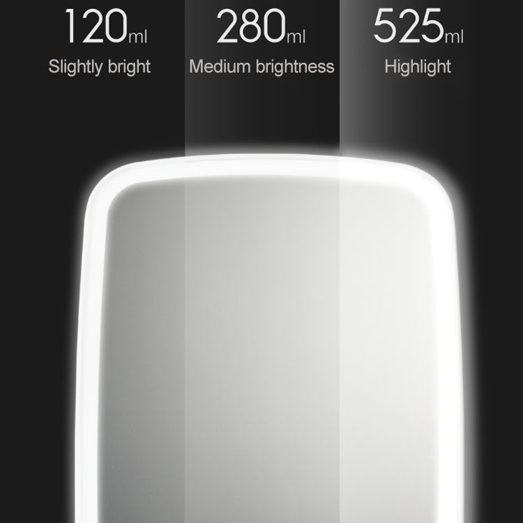 Specchio per trucco originale Xiaomi Youpin Jordan&Judy con lampada da tavolo per specchio da toeletta pieghevole portatile a luce LED