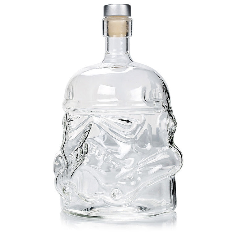 Bottiglia di vetro Decanter per vino Decanter Boccale di vodka in cristallo trasparente Regalo, capacità: 650 ml, Glass Bottle