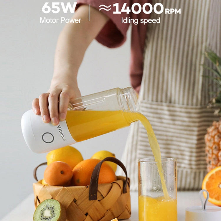 Vitamer USB Mini Spremiagrumi portatile Frullatore per succo Limone Spremiagrumi Bottiglia alesatore
