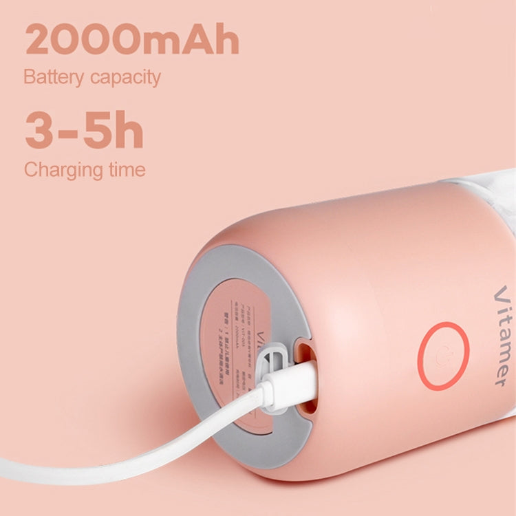 Vitamer USB Mini Spremiagrumi portatile Frullatore per succo Limone Spremiagrumi Bottiglia alesatore
