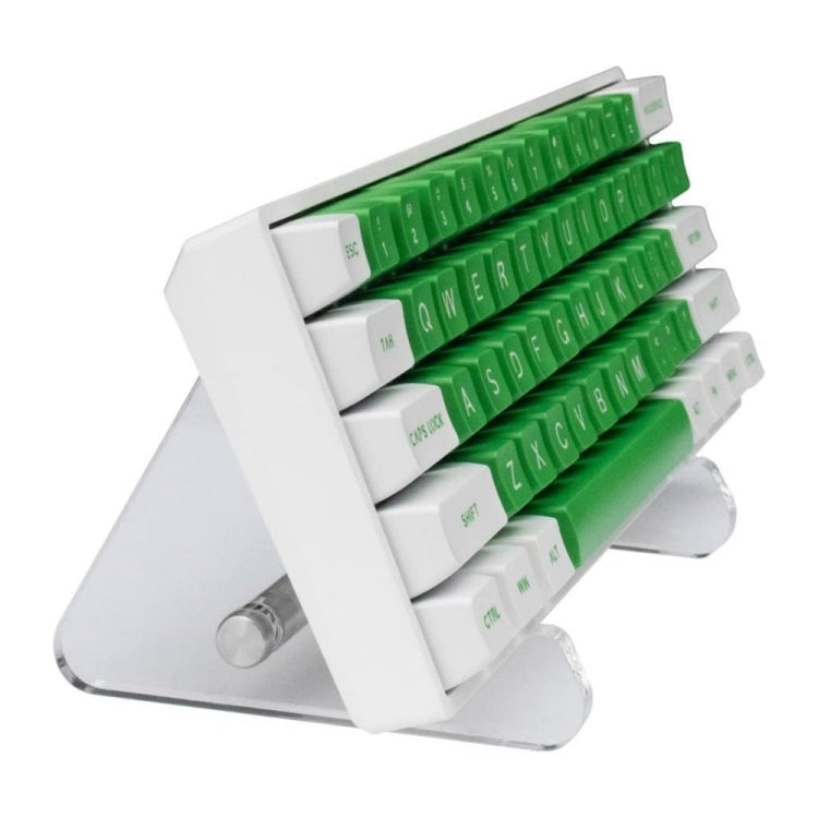 YX003-1 Supporto per tastiera staccabile in acrilico trasparente a strato singolo, YX003-1