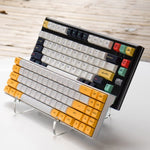 YX003-2 Supporto per tastiera staccabile in acrilico trasparente a doppio strato, YX003-2