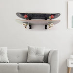 YX018 1 paio di staffe per montaggio a parete per skateboard a quattro ruote, YX018