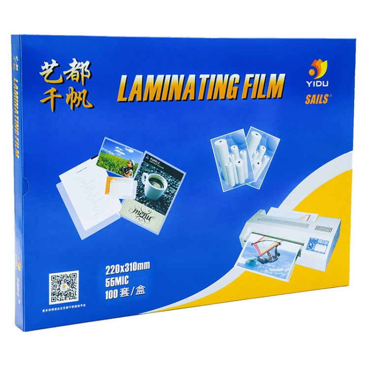 Pellicola laminante trasparente da 100 pezzi/confezione A4, spessore 5,5c, A4 5.5c