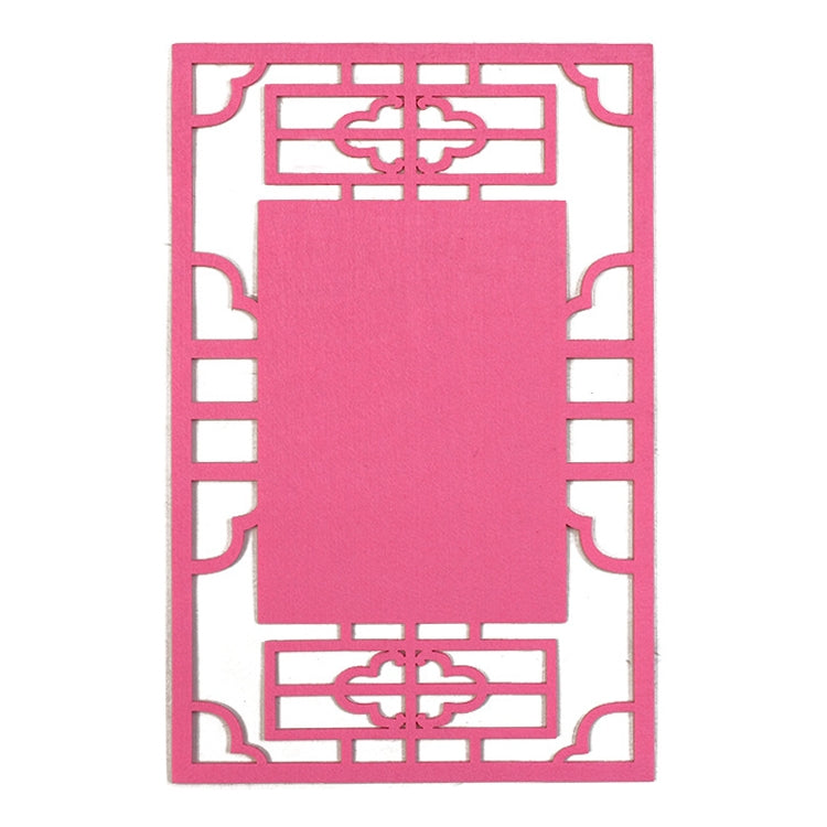 Materiali decorativi per tappetino per sfondo in tessuto non tessuto spesso colorato stereo per la scuola, dimensioni: 23,5x36 cm