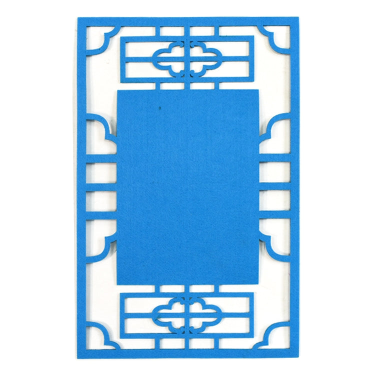 Materiali decorativi per tappetino per sfondo in tessuto non tessuto spesso colorato stereo per la scuola, dimensioni: 23,5x36 cm