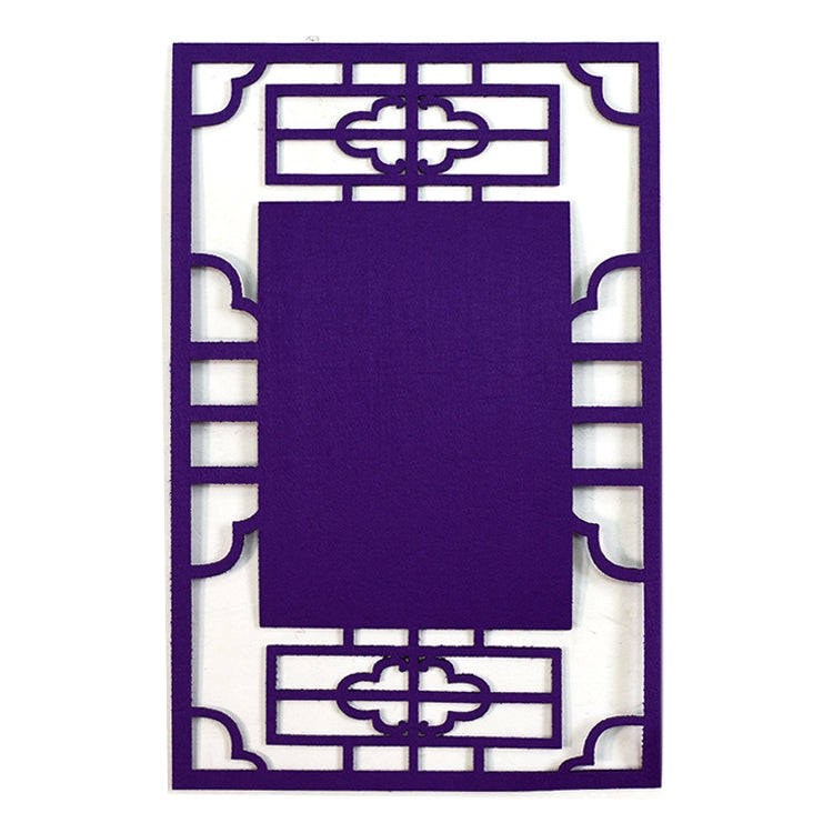 Materiali decorativi per tappetino per sfondo in tessuto non tessuto spesso colorato stereo per la scuola, dimensioni: 23,5x36 cm