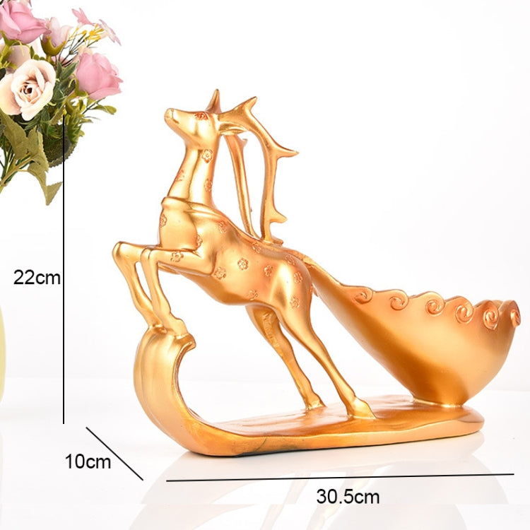 Creativo Sika Forma di cervo Scaffale per vino Portabottiglie Portabottiglie Soggiorno Ornamenti Regalo