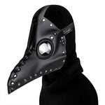 HG65005 Halloween Dress Up Props Rivetti Maschera a forma di becco, Rivets Black, Rivets White, Rivets Brown