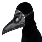 HG65005 Halloween Dress Up Props Rivetti Maschera a forma di becco, Rivets Black, Rivets White, Rivets Brown