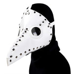 HG65005 Halloween Dress Up Props Rivetti Maschera a forma di becco, Rivets Black, Rivets White, Rivets Brown