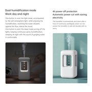 W08 Umidificatore antigravità a goccia d'acqua Spruzzatore da tavolo per la casa, W08