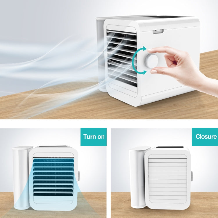 Ordinary Version 3 in 1 Refrigeration + Humidification + Purification Air Cooler Desktop Cooling Fan, Ordinary Version