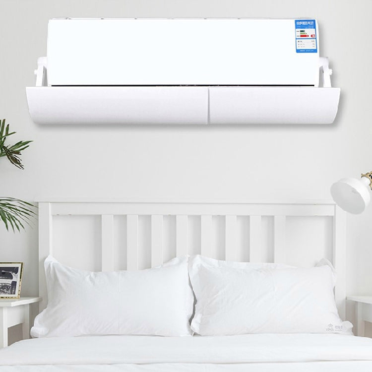Camera da letto per bambini a parete universale anti-soffiaggio aria condizionata parabrezza deflettore vento, versione con staffa rotonda, Round Bracket Version