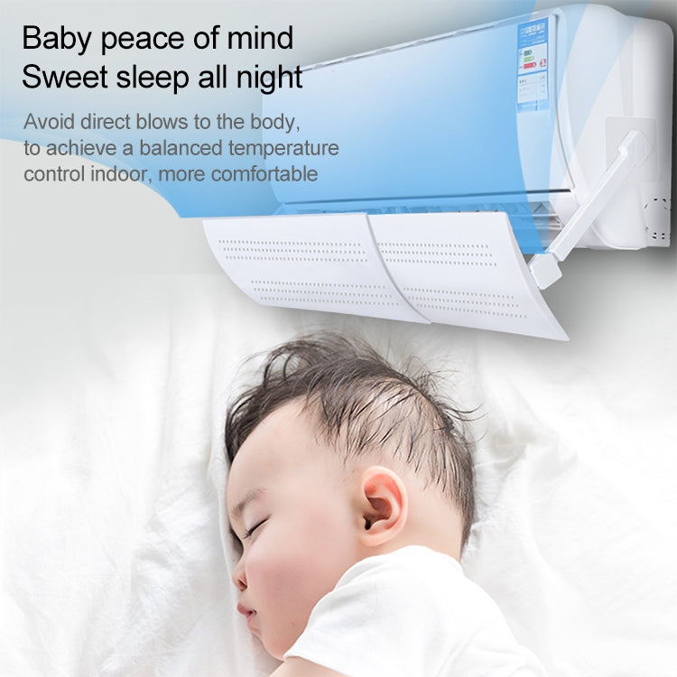 Camera da letto per bambini a parete, universale, anti-dritto, aria condizionata, parabrezza, deflettore del vento, versione con foro M, M Hole Version