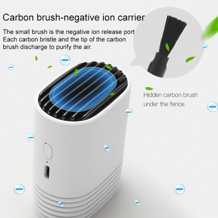 HE-K001 Appeso Al Collo Negativo USB Ricaricabile Agli Ioni Purificatore D'aria Portatile Per La Casa di Rimozione di Formaldeide Purificatore Portatile