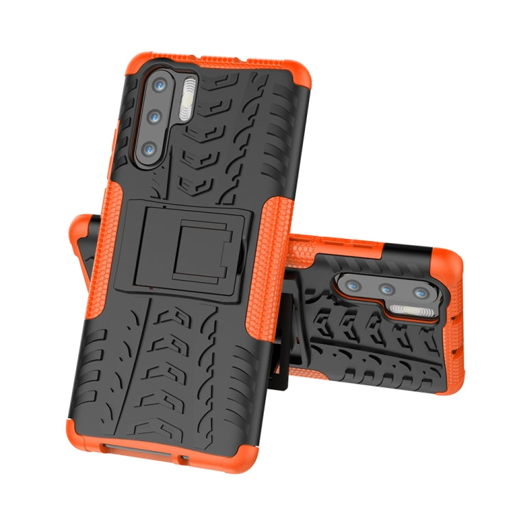Custodia antiurto TPU+PC con supporto per Huawei P30 Pro