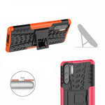 Custodia antiurto TPU+PC con supporto per Huawei P30 Pro