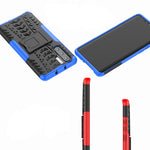 Custodia antiurto TPU+PC con supporto per Huawei P30 Pro