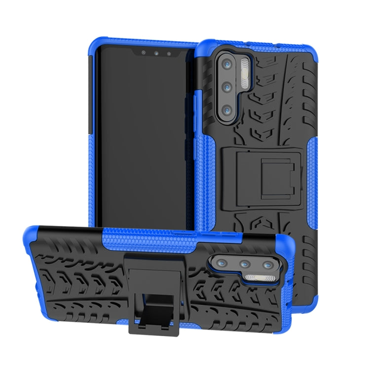 Custodia antiurto TPU+PC con supporto per Huawei P30 Pro