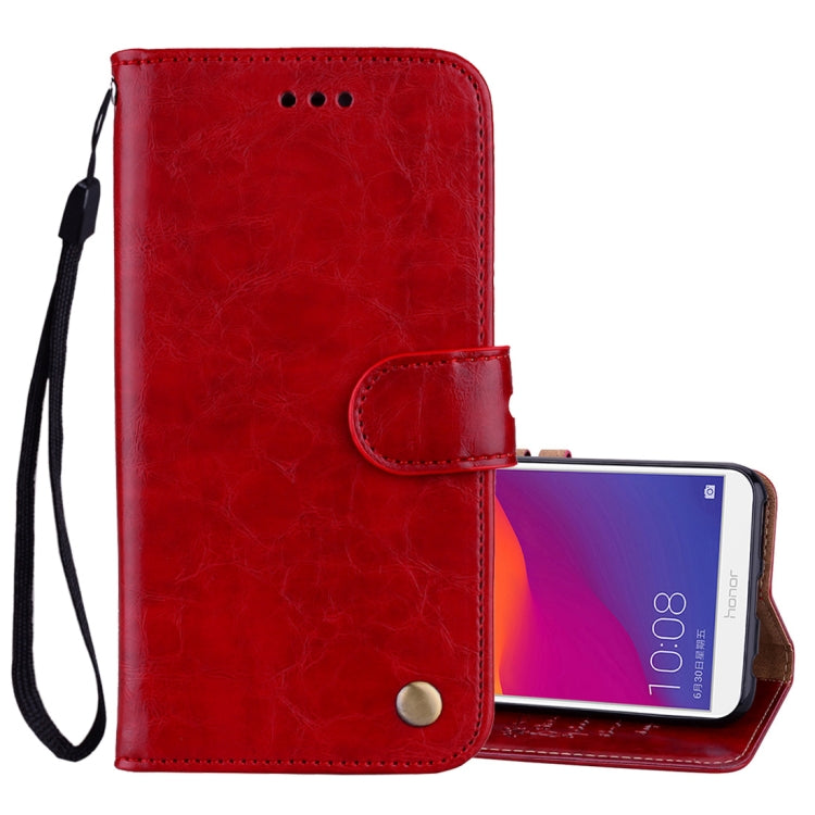 Custodia portafoglio in pelle per Huawei Honor 7C e Y7 2018