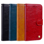 Custodia portafoglio in pelle per Huawei Honor 7C e Y7 2018