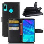 Custodia in pelle con chiusura orizzontale Litchi Texture per Huawei P30 Lite, con portafoglio, supporto e slot per carte, For Huawei P30 Lite