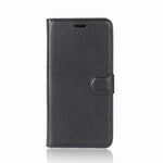 Custodia in pelle con chiusura orizzontale Litchi Texture per Huawei P30 Lite, con portafoglio, supporto e slot per carte, For Huawei P30 Lite