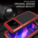 LOVE MEI Custodia combinata potente antipolvere, antiurto, antispruzzo, metallo + silicone per Huawei P30 Lite, Huawei P30 Lite