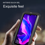 LOVE MEI Custodia combinata potente antipolvere, antiurto, antispruzzo, metallo + silicone per Huawei P30 Lite, Huawei P30 Lite
