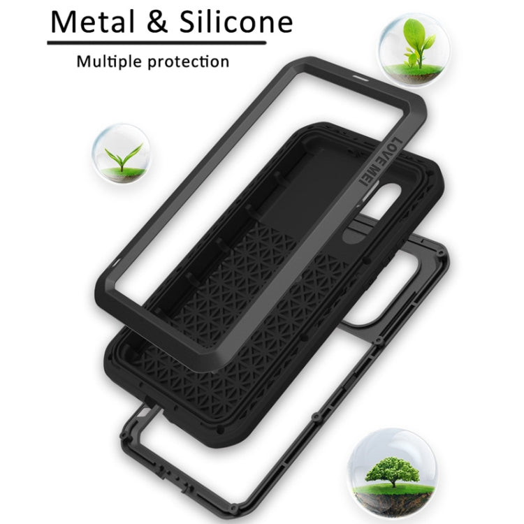 Custodia metallo e silicone per Huawei P30 Pro