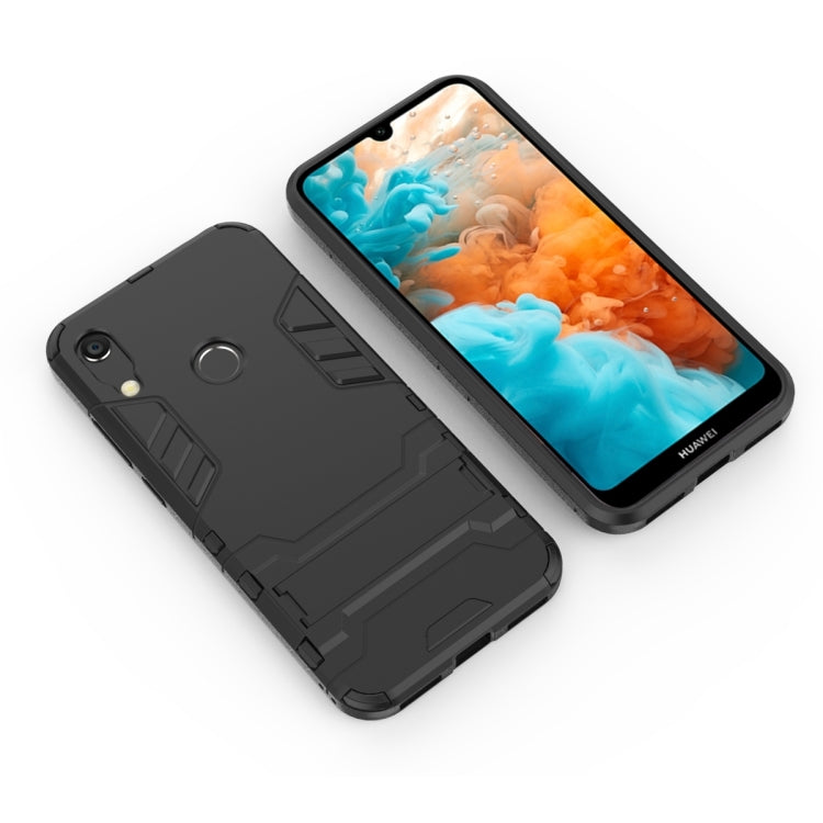 Custodia antiurto in PC + TPU per Huawei Y6 (2019), con supporto, For Huawei  Y6 (2019), For Huawei Y6 (2019)