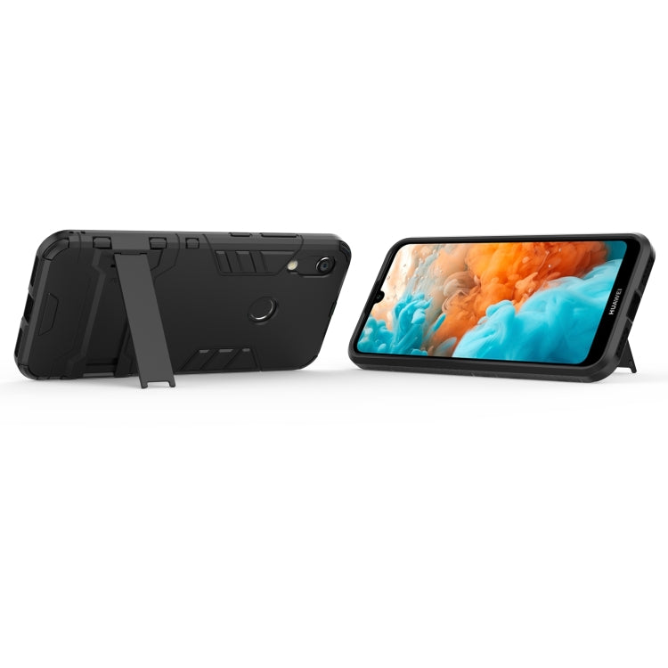 Custodia antiurto in PC + TPU per Huawei Y6 (2019), con supporto, For Huawei  Y6 (2019), For Huawei Y6 (2019)