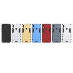 Custodia antiurto in PC + TPU per Huawei Y6 (2019), con supporto, For Huawei  Y6 (2019), For Huawei Y6 (2019)