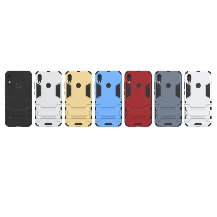 Custodia antiurto in PC + TPU per Huawei Y6 (2019), con supporto, For Huawei  Y6 (2019), For Huawei Y6 (2019)