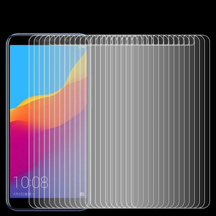50 PZ Pellicola in vetro temperato 0,26mm 9H 2.5D per Huawei Honor 7A, For Honor 7A(50 PCS)