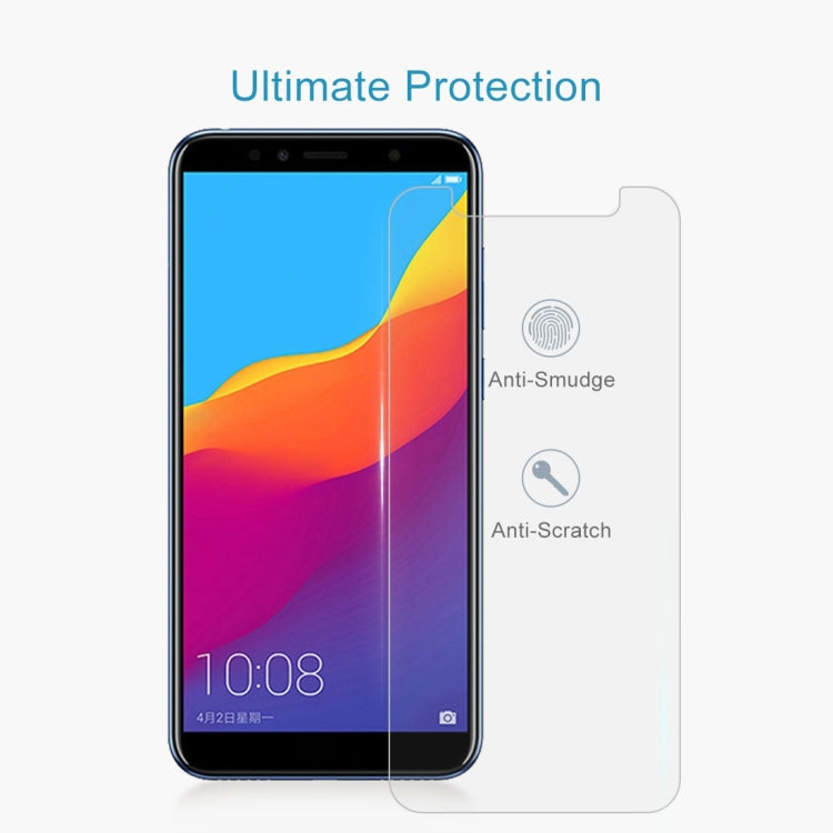 Pellicola in vetro temperato 9H 2.5D da 0,26 mm per Huawei Honor 7A, For Honor 7A(1 PC)