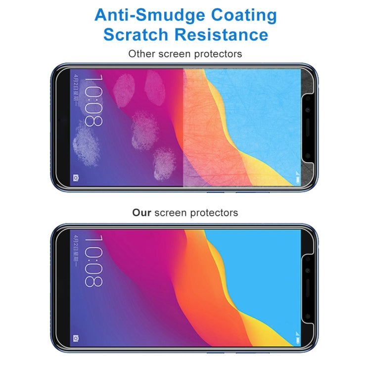 Pellicola in vetro temperato 9H 2.5D da 0,26 mm per Huawei Honor 7A, For Honor 7A(1 PC)