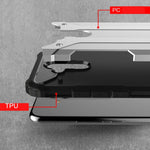 Custodia combinata TPU e PC per Huawei Mate 20 Lite