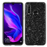 Custodia in TPU antiurto con polvere glitterata per Huawei nova 4, For Huawei nova 4