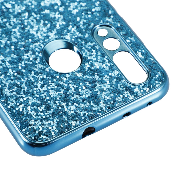 Custodia in TPU antiurto con polvere glitterata per Huawei nova 4, For Huawei nova 4