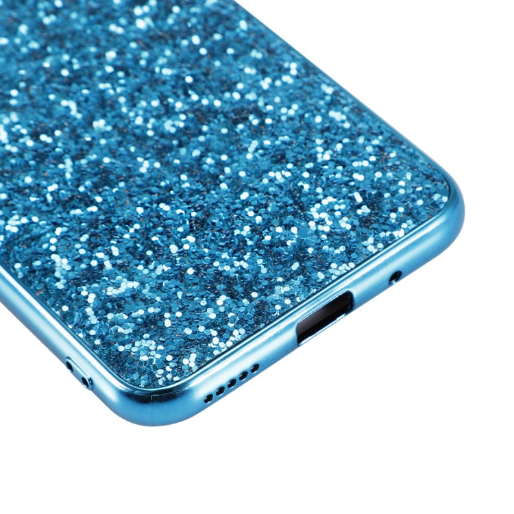Custodia in TPU antiurto con polvere glitterata per Huawei nova 4, For Huawei nova 4