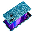 Custodia in TPU antiurto con polvere glitterata per Huawei nova 4, For Huawei nova 4
