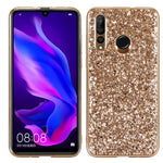 Custodia in TPU antiurto con polvere glitterata per Huawei nova 4, For Huawei nova 4