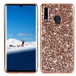 Custodia in TPU antiurto con polvere glitterata per Huawei P30 Lite / nova 4e, For Huawei P30 Lite / nova 4e