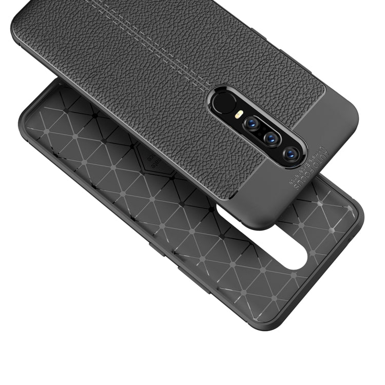 Custodia in TPU con texture Litchi per Huawei Mate RS Porsche Design, For Mate RS Porsche Design, For Mate RS