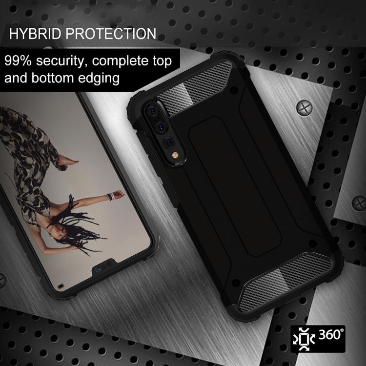 Per Huawei P20 Pro Custodia robusta con cover posteriore combinata in TPU + PC per tutto il corpo, For Huawei P20 Pro, Huawei P20 Pro