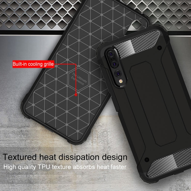 Per Huawei P20 Pro Custodia robusta con cover posteriore combinata in TPU + PC per tutto il corpo, For Huawei P20 Pro, Huawei P20 Pro