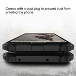 Per Huawei P20 Pro Custodia robusta con cover posteriore combinata in TPU + PC per tutto il corpo, For Huawei P20 Pro, Huawei P20 Pro