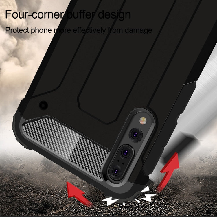 Per Huawei P20 Pro Custodia robusta con cover posteriore combinata in TPU + PC per tutto il corpo, For Huawei P20 Pro, Huawei P20 Pro